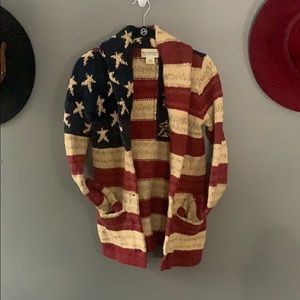 Denim & Supply Ralph Lauren Flag Grandpa Sweater
